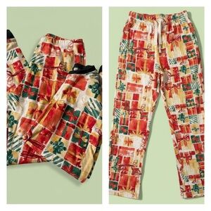 Burt's Bees Matching Christmas Pajamas - Kids 12 and adult Small